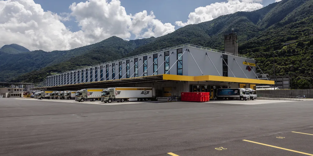 Neubau Logistikcenter Camion Transport AG, Cadenazzo