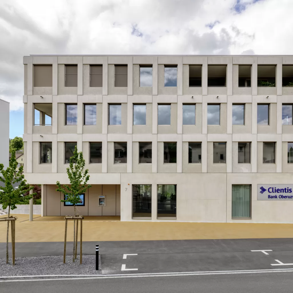 Neubau Clientis Bank, Oberuzwil SG